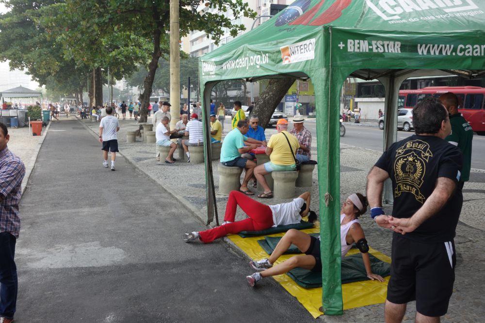 Well, either games or exercising . . .