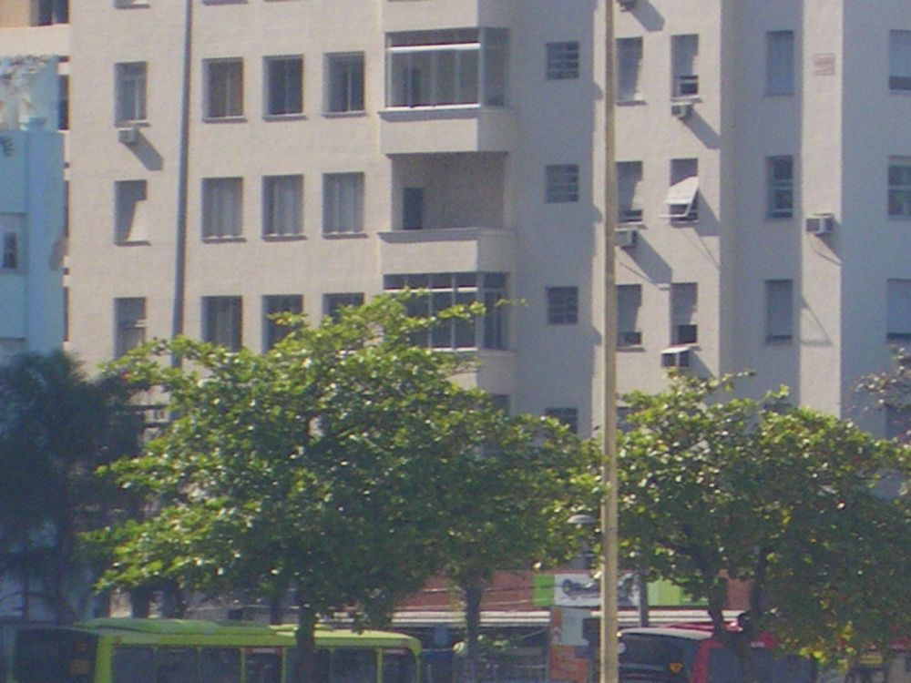 Close-up of our apartment