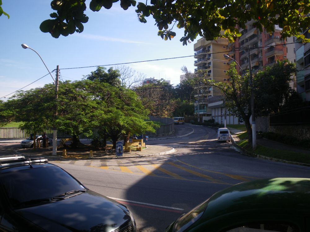 Last year (and in March of the year before last) we lived just up this street.