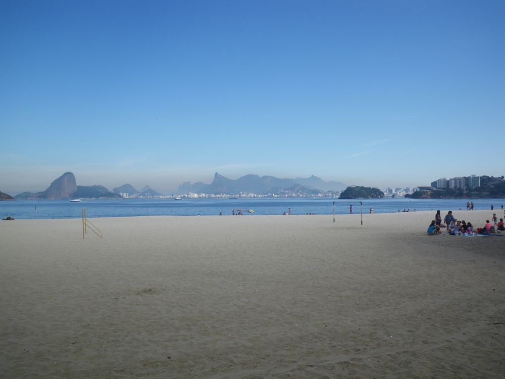 Beach view on the way home . . .