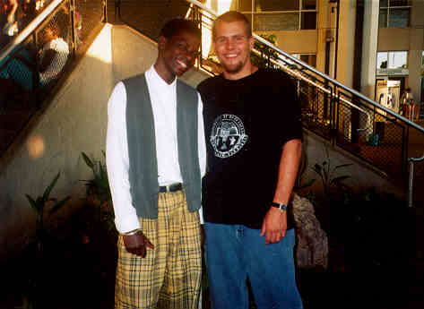 Zenno and John Hobgood,
Dar Es Salaam, May 1997