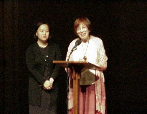 Dr. Haruko Kataoka and Mayumi Yunis, Translator 